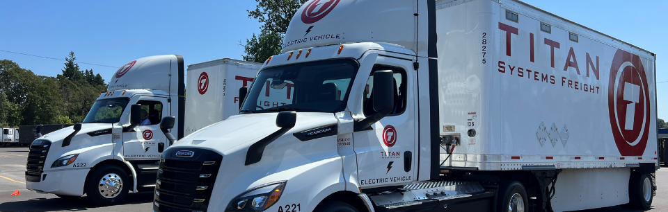 image of a Titan Freight EV truck