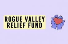 Rogue valley relief fund logo