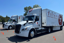 image of a Titan Freight EV truck